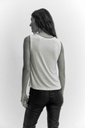 L145GBS1 BLUSA CON BORDADO EN CONTRASTE