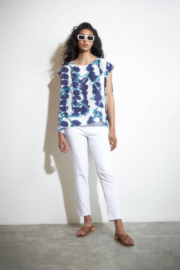 L148GBH5 BLUSA ESTAMPADA