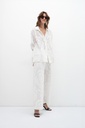 L158GPJ1 PANTALON REJILLA FLORAL