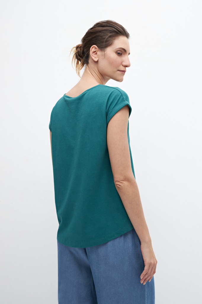 L157GTH3 REMERA CON BOTONES LATERALES