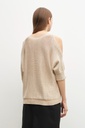 L158GKS1 SWEATER LUREX HOMBROS DESCUBIERTOS