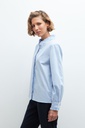 L161GBL8 CAMISA CUELLO MAO CON VOLADOS