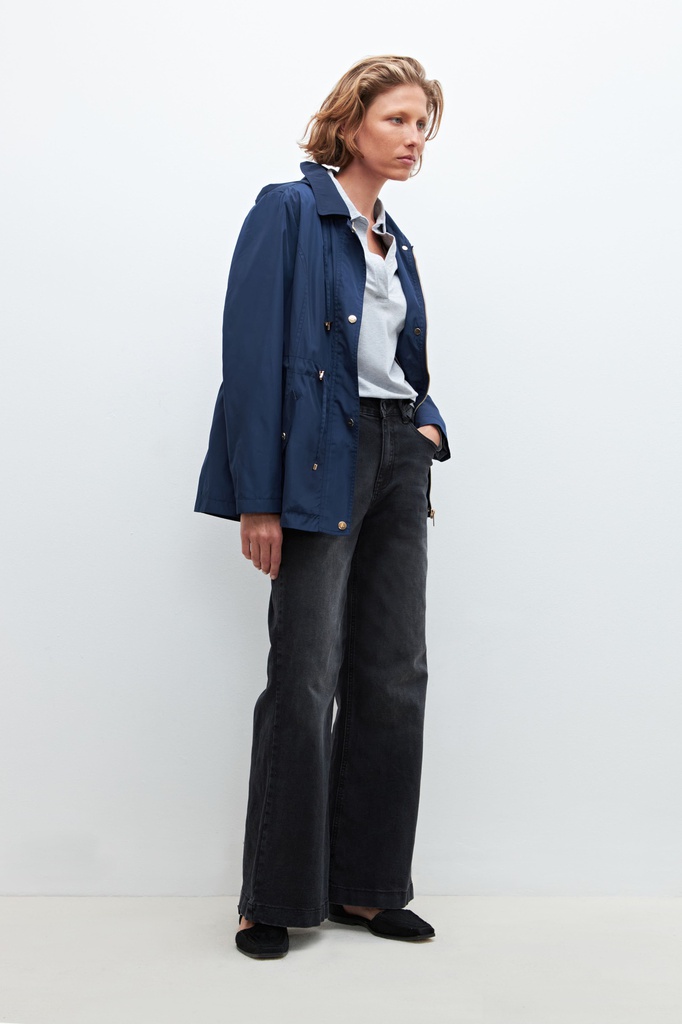 L160GOC5 CAMPERA IMPERMEABLE CAPUCHA DESMONTABLE