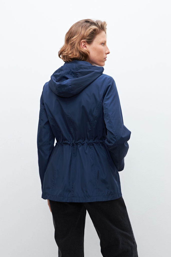 L160GOC5 CAMPERA IMPERMEABLE CAPUCHA DESMONTABLE