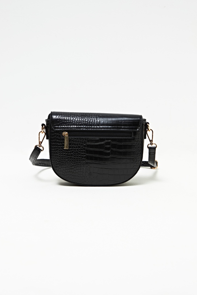 L160ABC1 BANDOLERA TEXTURA CROCO