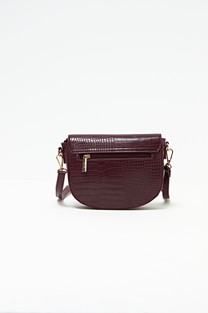 L160ABC1 BANDOLERA TEXTURA CROCO