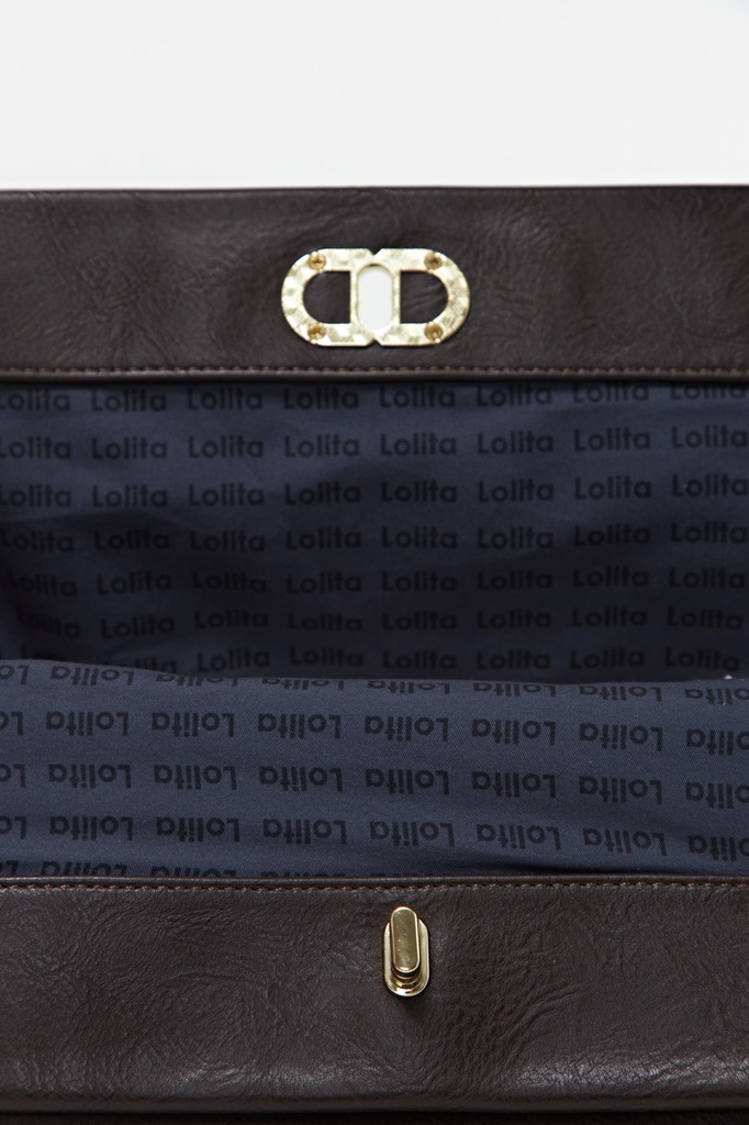 L160ABS2 BOLSO BANDOLERA SOLAPA Y CIERRE METALICO