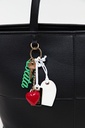 L160ABT1 CARTERA TOTE CON CIERRE Y DIJES
