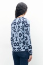 L153GKC2 CHAQUETA TEJIDA FLORAL