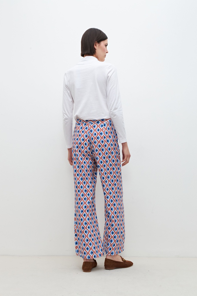 L160GPO1 RETRO PRINT PANTS