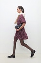L160GDM3 VESTIDO MIDI ESTAMPA FLORAL