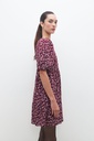 L160GDM3 VESTIDO MIDI ESTAMPA FLORAL