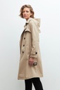 L161GOC1 TRENCH IMPERMEABLE CON CAPUCHA DESMONTABLE