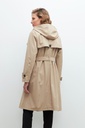 L161GOC1 TRENCH IMPERMEABLE CON CAPUCHA DESMONTABLE