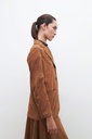 L160GOB2 BLAZER SIMIL GAMUZA