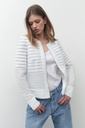 L157GOJ1 CHAQUETA ECO CUERO CON TUL