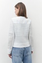 L157GOJ1 CHAQUETA ECO CUERO CON TUL