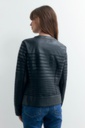 L155GOJ1 CHAQUETA ECO CUERO CON TUL
