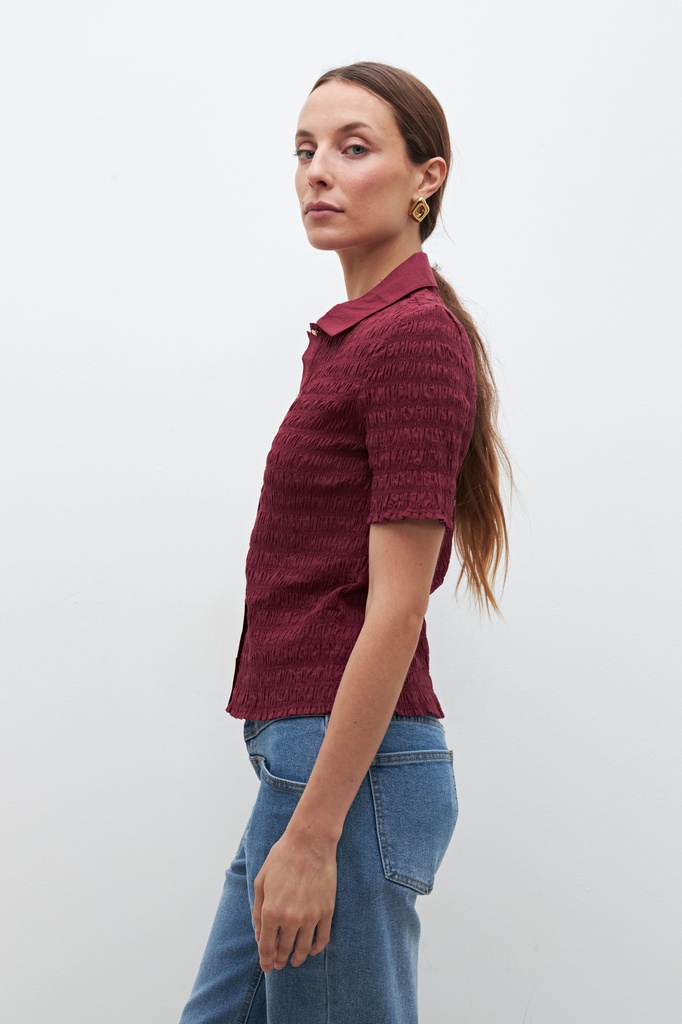 L160GBH7 CAMISA PUNTO SMOCK