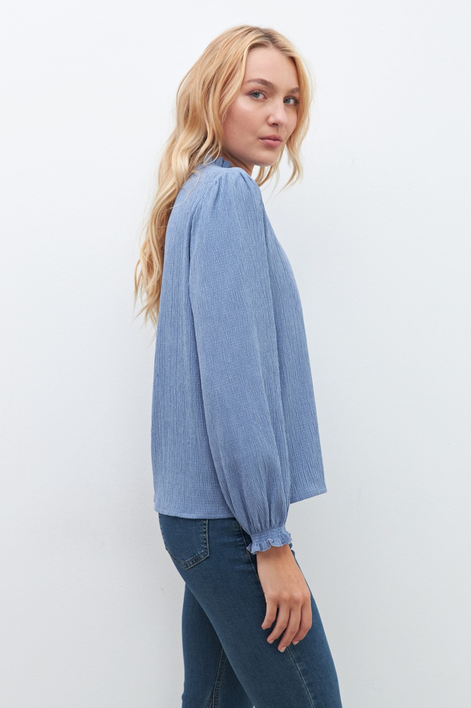 L162GBL11 BLUSA TEXTURADA