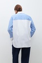 L160GBL6 CAMISA RAYADA OVERSIZED