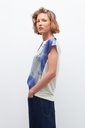 L160GBH11 BLUSA FRENTE ESTAMPADO ABSTRACTO