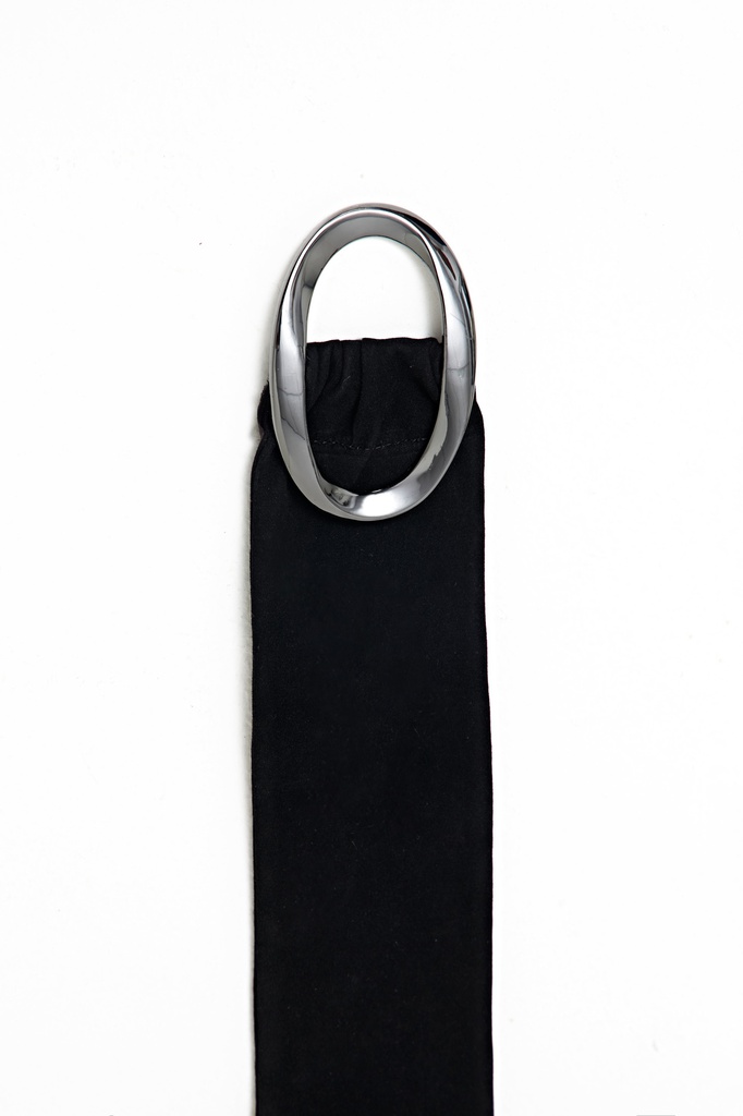 L160ALB2 FAJA DE SUEDE CON HEBILLA METALICA