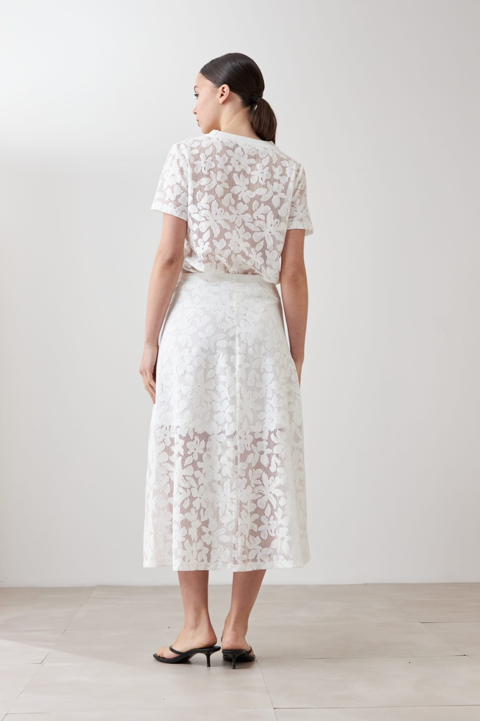 L167GSX1 MAXI FALDA ENCAJE