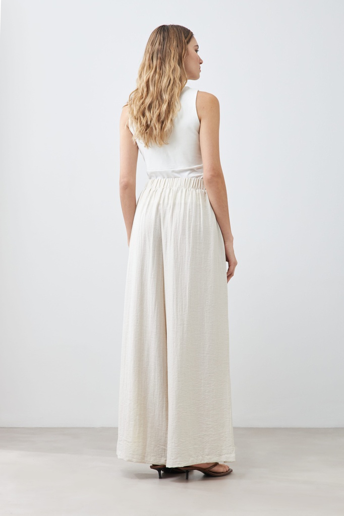 L167GPP9 PALAZZO CON PINZAS