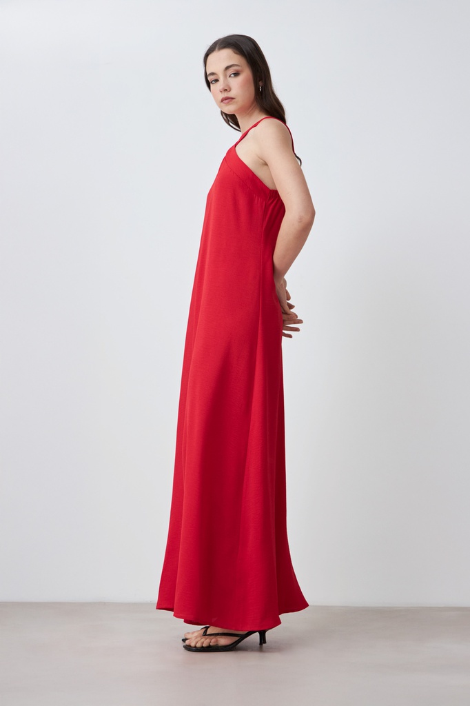 L167GDX6 MAXI VESTIDO ESCOTE HALTER