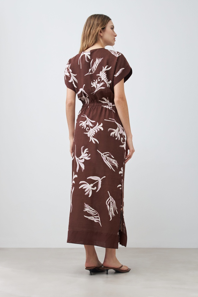 L167GDX17 VESTIDO ESTAMPADO FLORAL