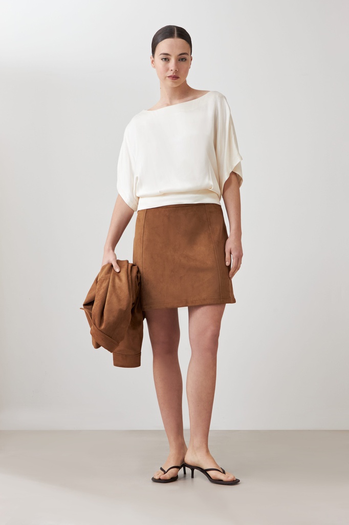 L167GBT1 BLUSA SATINADA