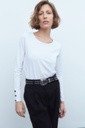 L150GTL2 REMERA ESCOTE BASE CON BOTONES EN PUÑOS
