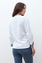 L170GTL2 REMERA CON PUÑOS VICHY