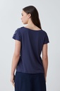 L167GBH5 BLUSA FRENTE ESTAMPADO FLORAL