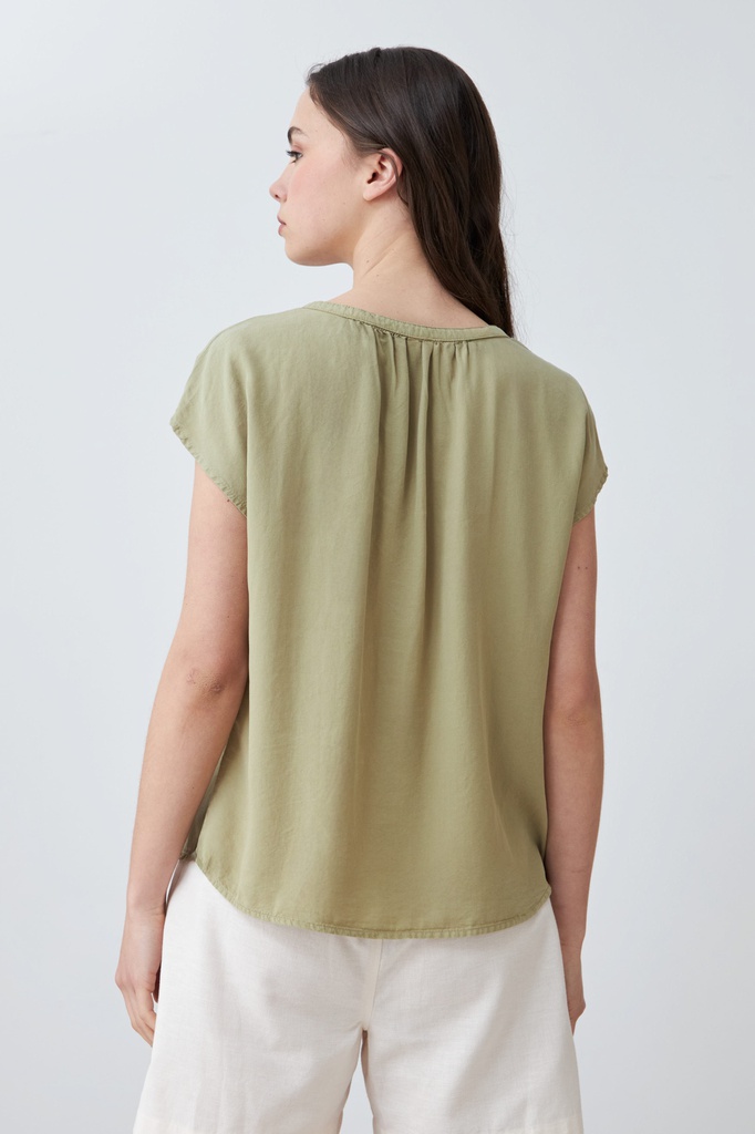 L167GBH3 BLUSA DE LYOCELL