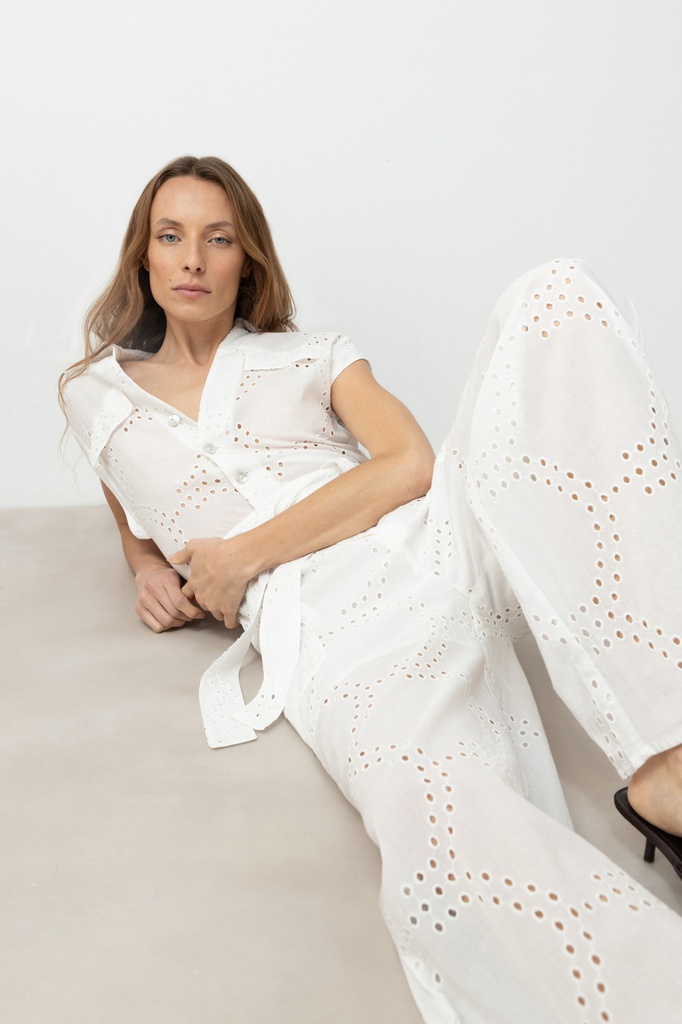 L168GDX17 MONO BRODERIE