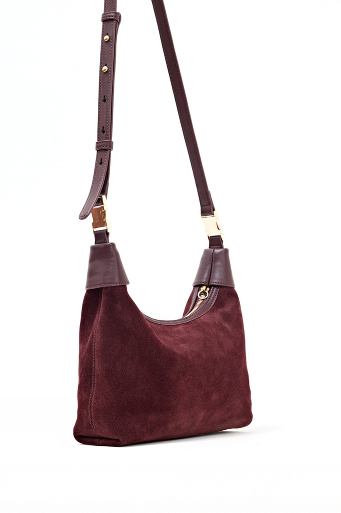 L170ABC3 BANDOLERA HOBO DE CUERO