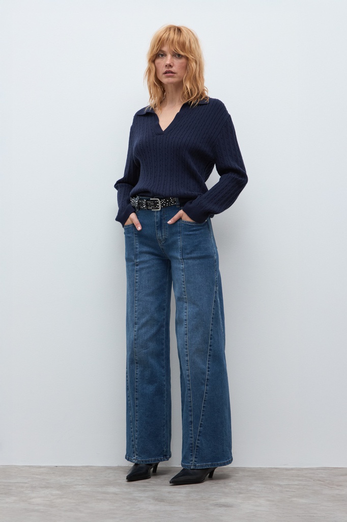 L170GPP3 JEAN WIDE LEG NORAH
