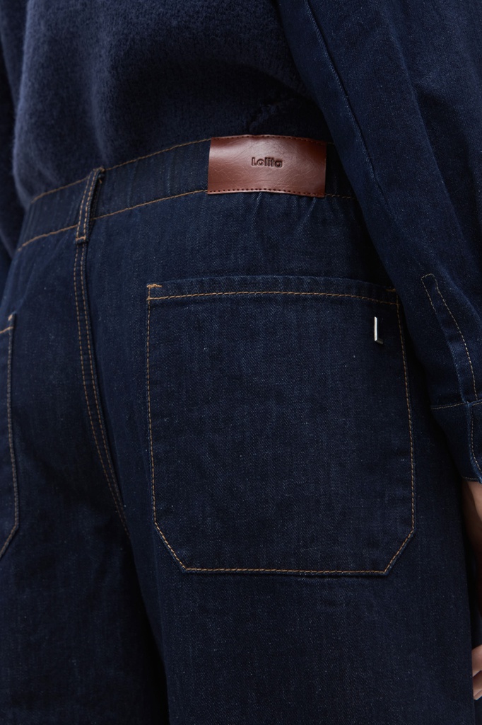 L172GPP4 PANTALON DE JEAN CON ELASTICO