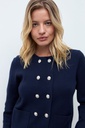 L172GKC5 CHAQUETA TEJIDA CUELLO DESMONTABLE