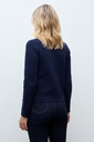 L172GKC5 CHAQUETA TEJIDA CUELLO DESMONTABLE