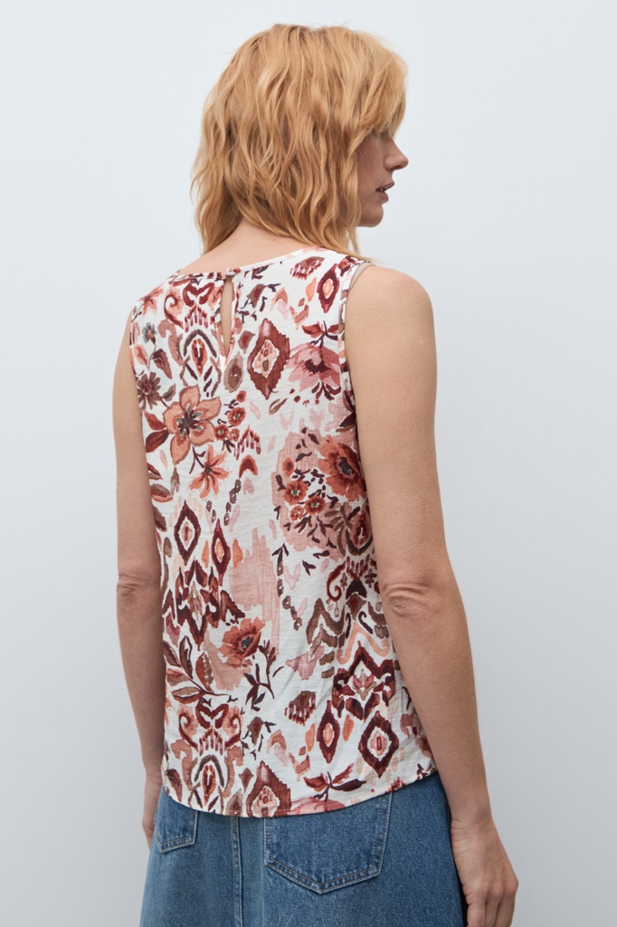 L172GBS6 BLUSA ESTAMPA FLORAL BOHO