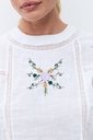 L172GBL4 BLUSA BORDADA