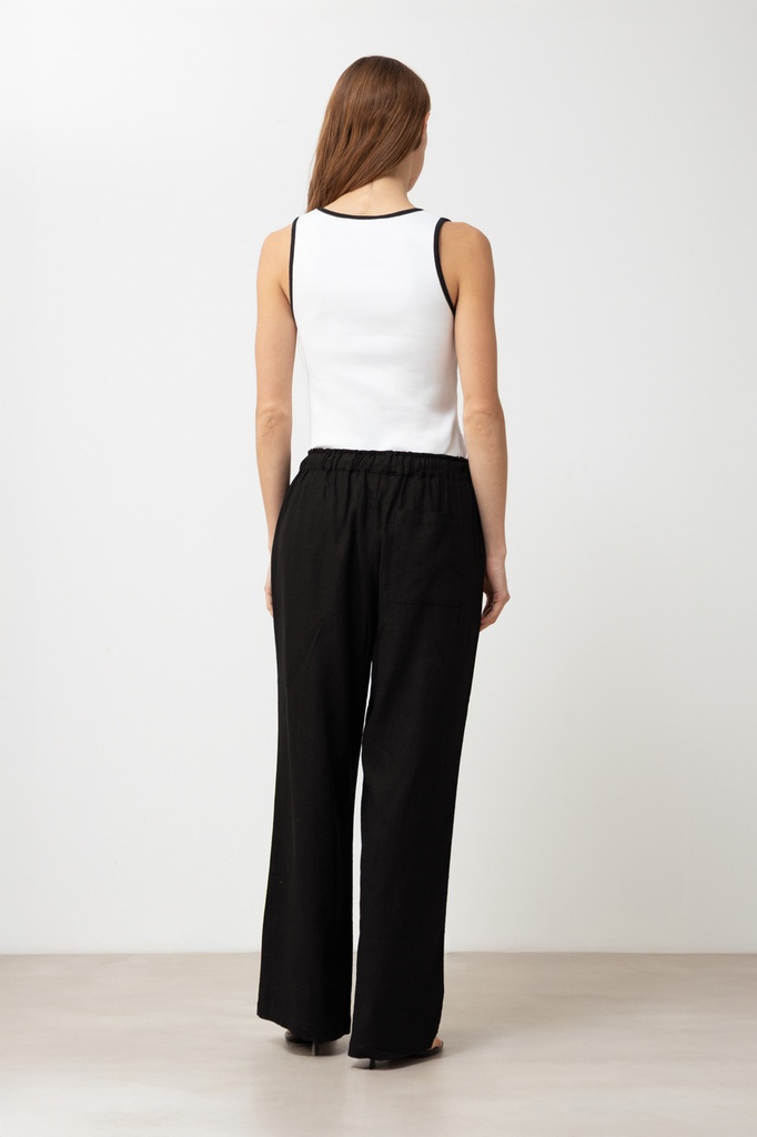 L168GPJ1 PANTALON PIJAMA DE LINO