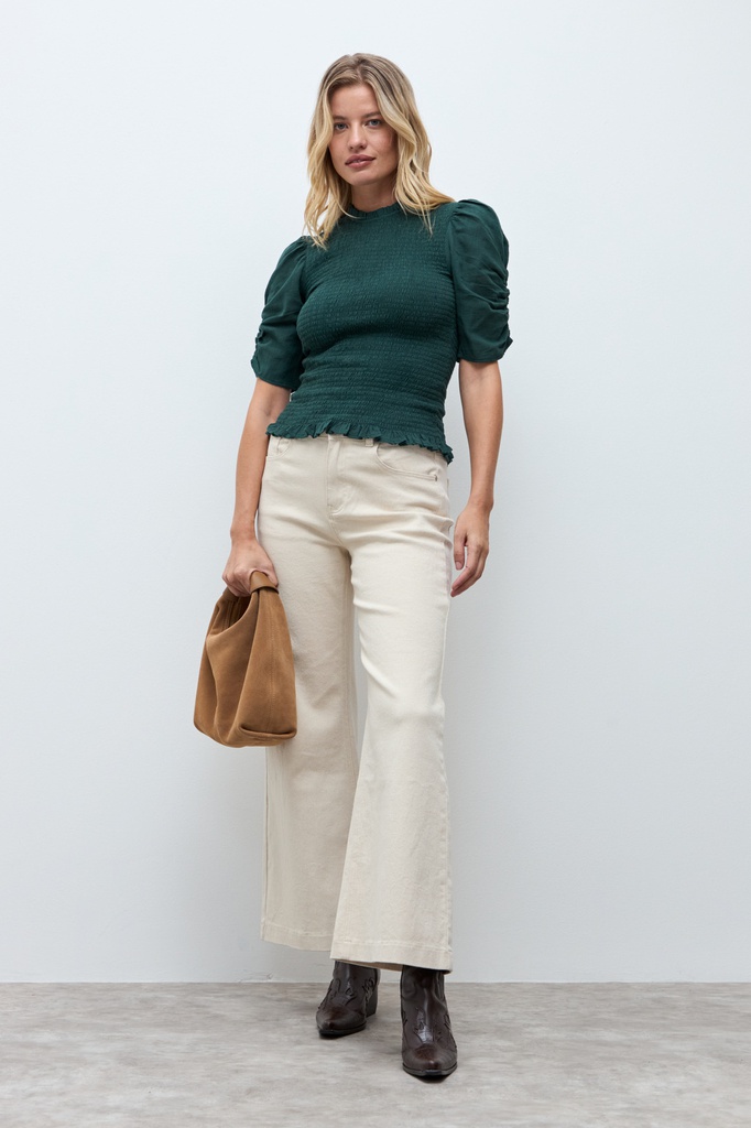 L172GBT1 BLUSA PUNTO SMOCK