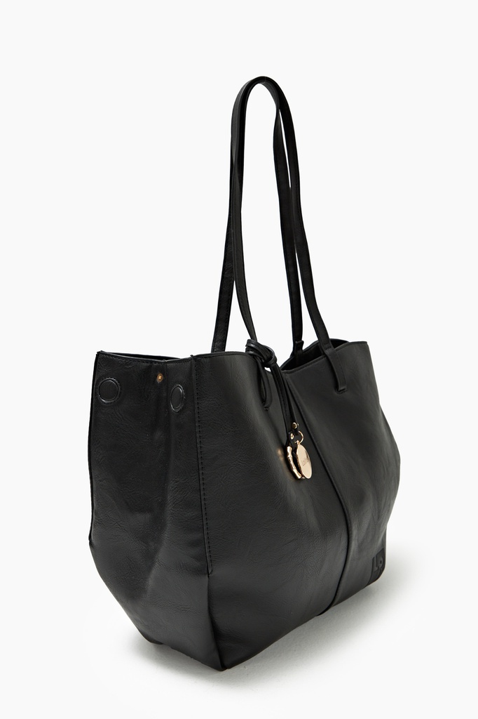 L165ABT1 CARTERA TOTE CON DIJES METALICOS