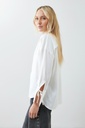 L165GBL17 CAMISA SATIN CON LAZOS