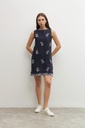 L158GDM1 VESTIDO BORDADO FLORAL
