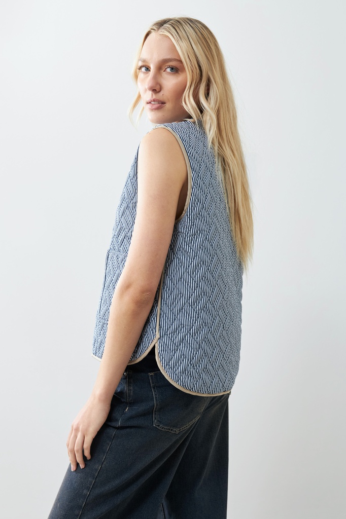 L165GOV2 CHALECO CAPITONEADO REVERSIBLE